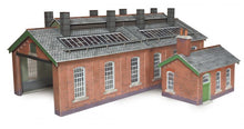 Load image into Gallery viewer, METCALFE PO313 OO/1:76 ENGINE SHED DOUBLE TRACK - (PRICE INCLUDES DELIVERY)