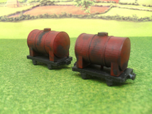 Load image into Gallery viewer, RHUDDLAN MODELS OO-9 NARROW GAUGE TANK TRUCKS x2 NG007 - (PRICE INCLUDES DELIVERY)