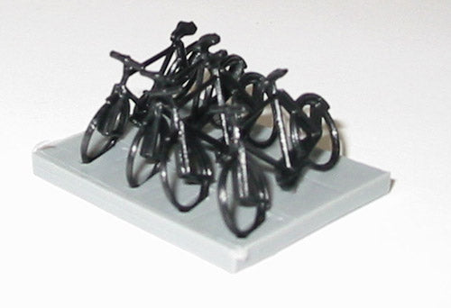 MODEL SCENE ACCESSORIES NO.5055 OO/1:76 CYCLES & STANDS - (PRICE INCLUDES DELIVERY)