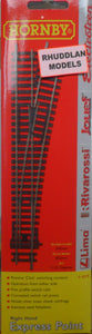 HORNBY R8078 OO/1:76 RIGHT HAND EXPRESS POINT - (PRICE INCLUDES DELIVERY)