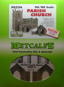 METCALFE PO226 OO/1.76 PARISH CHURCH - (PRICE INCLUDES DELIVERY)