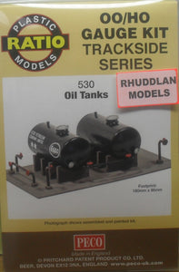RATIO 530 OO/1:76 OIL TANKS - (PRICE INCLUDES DELIVERY)
