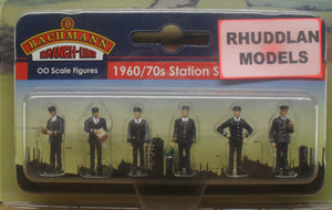 BACHMANN SCENECRAFT 36-405 OO 1960/70 STATION STAFF - (PRICE INCLUDES DELIVERY)