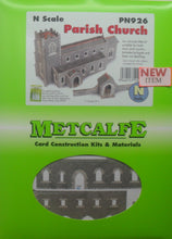 Load image into Gallery viewer, METCALFE PN926 N GAUGE PARISH CHURCH - (PRICE INCLUDES DELIVERY)