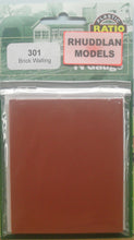 Load image into Gallery viewer, RATIO 301 N GAUGE BRICK WALLING - (PRICE INCLUDES DELIVERY)