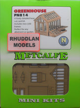Load image into Gallery viewer, METCALFE PN814 N GAUGE GREENHOUSE - (PRICE INCLUDES DELIVERY)