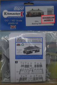 DAPOL C014 OO/1:76 BOOKING HALL - (PRICE INCLUDES DELIVERY)