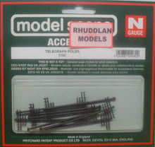 Load image into Gallery viewer, MODEL SCENE ACCESSORIES NO.5182 N GAUGE TELEGRAPH POLES - (PRICE INCLUDES DELIVERY)