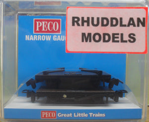 PECO GREAT LITTLE TRAINS GR-310 NARROW GAUGE 4 WHEEL BOLTSER WAGON (2) - (PRICE INCLUDES DELIVERY)