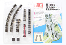 Load image into Gallery viewer, PECO ST-301 N GAUGE STARTER TRACK SET 2ND RADIUS CURVES - (PRICE INCLUDES DELIVERY)