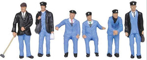 BACHMANN SCENECRAFT 36-407 OO 1950 TRAIN CREW - (PRICE INCLUDES DELIVERY)