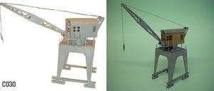 DAPOL C030 OO/1:76 TRAVELING DOCKSIDE CRANE - (PRICE INCLUDES DELIVERY)