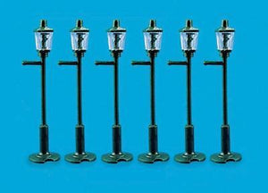 PECO MODEL SCENE 5004 OO/1:76 GAS LAMP POSTS (8) - (PRICE INCLUDES DELIVERY)