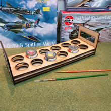 Load image into Gallery viewer, PAINT RACK No.1 HUMBROL TINS (12)
