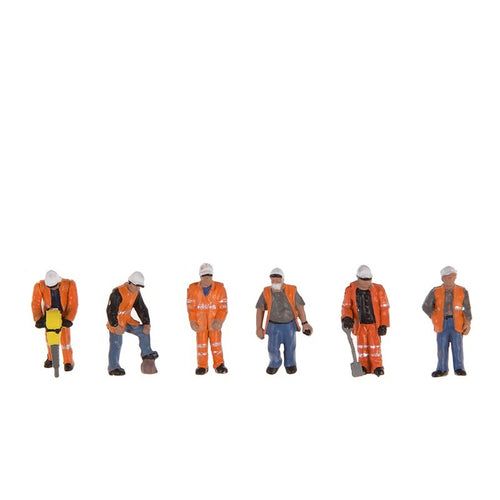 BACHMANN SCENECRAFT 36-049 OO TRACKSIDE WORKERS - (PRICE INCLUDES DELIVERY)