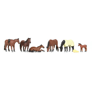 BACHMANN SCENECRAFT 36-080 OO HORSES - (PRICE INCLUDES DELIVERY)