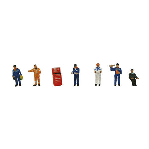 GRAHAM FARISH 379-311 N GAUGE TRACTION MAINTENANCE DEPOT WORKERS - (PRICE INCLUDES DELIVERY)