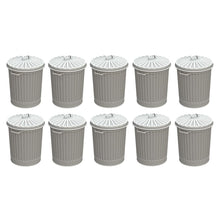 Load image into Gallery viewer, BACHMANN SCENECRAFT 44-522 OO/1.76 OLD STYLE DOMESTIC DUSTBINS - 10) (PRICE INCLUDES DELIVERY)