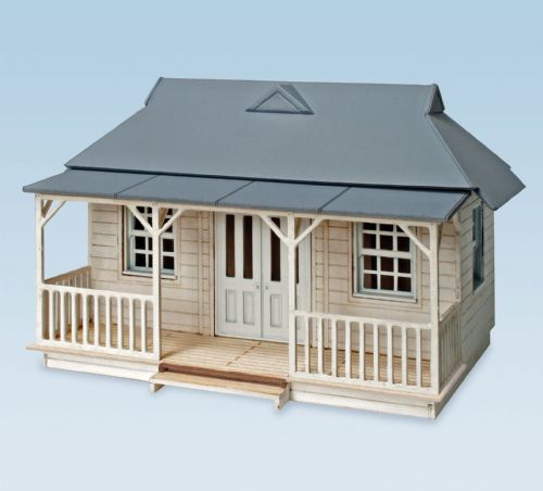 PECO MODEL SCENE 5400 OO/1:76 CRICKET PAVILION - (PRICE INCLUDES DELIVERY)