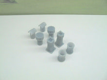 Load image into Gallery viewer, New No.65N  N gauge pack of chimneys (8) unpainted.