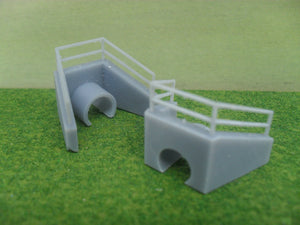 New No.25 OO gauge SMALL CULVERT (2) unpainted.