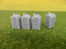 Load image into Gallery viewer, New No.70 N gauge PORTABLE LOO (4) unpainted.