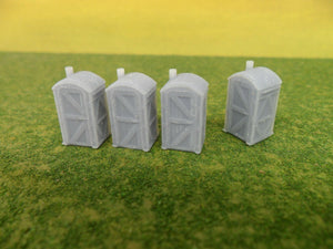 New No.70 N gauge PORTABLE LOO (4) unpainted.