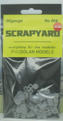 New No.4 OO gauge scrapyard pick & mix unpainted.