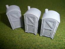 Load image into Gallery viewer, New No.44 OO gauge PORTABLE LOO (3) unpainted.