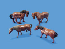Load image into Gallery viewer, MODEL SCENE ACCESSORIES NO.5105 OO/1:76 HORSES &amp; PONIES - (PRICE INCLUDES DELIVERY)