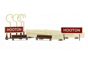 DAPOL C013 OO/1:76 PLATFORM FITTINGS/FENCES & LAMPS - (PRICE INCLUDES DELIVERY)