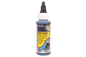 WOODLAND SCENICS CW4519 59.1ML NAVY BLUE WATER TINT - (PRICE INCLUDES DELIVERY)