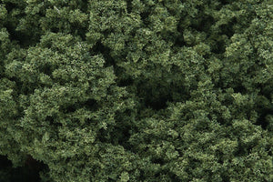WOODLANDS SCENICS FC58 FOLIAGE CLUSTERS MEDIUM GREEN - (PRICE INCLUDES DELIVERY)