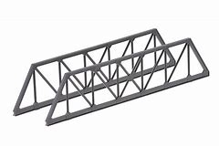 PECO LK-11 OO/1:76 TRUSS GIRDER BRIDGE SIDES - (PRICE INCLUDES DELIVERY)