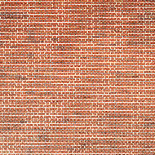 METCALFE M0054 OO/1.76 RED BRICK BUILDER SHEETS - (PRICE INCLUDES DELIVERY)