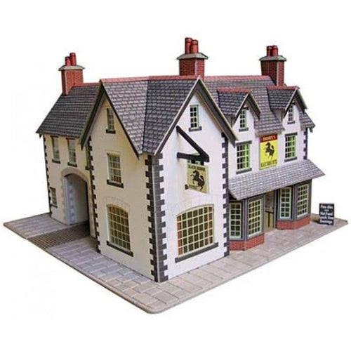METCALFE PO228 OO GAUGE COACHING INN - (PRICE INCLUDES DELIVERY)