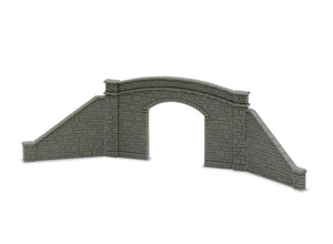 PECO LINESIDE NB-33 N GAUGE SINGLE TRACK BRIDGE SIDES & RETAINING WALLS - (PRICE INCLUDES DELIVERY)