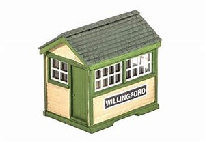WILLS SS29 OO/1:76 GROUND LEVEL SIGNAL BOX - (PRICE INCLUDES DELIVERY)
