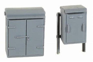 WILLS SS88 OO/1:76 RELAY BOXES SET 2 - (PRICE INCLUDES DELIVERY)