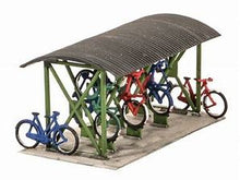 Load image into Gallery viewer, WILLS SS23 OO/1:76 BICYCLE SHED &amp; BICYCLES - (PRICE INCLUDES DELIVERY)