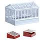 WILLS SS20 OO/1:76 GREENHOUSE & COLD FRAMES - (PRICE INCLUDES DELIVERY)