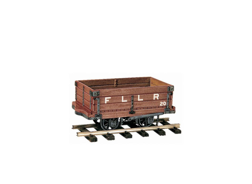 PECO GREAT LITTLE TRAINS OR-20 OO-9 4 TON MINERAL WAGON KIT - (PRICE INCLUDES DELIVERY)