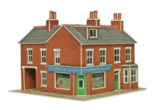 Load image into Gallery viewer, METCALFE PN116 N GAUGE CORNER SHOP &amp; PUB RED BRICK BUILT - (PRICE INCLUDES DELIVERY)
