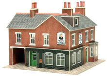 Load image into Gallery viewer, METCALFE PN116 N GAUGE CORNER SHOP &amp; PUB RED BRICK BUILT - (PRICE INCLUDES DELIVERY)