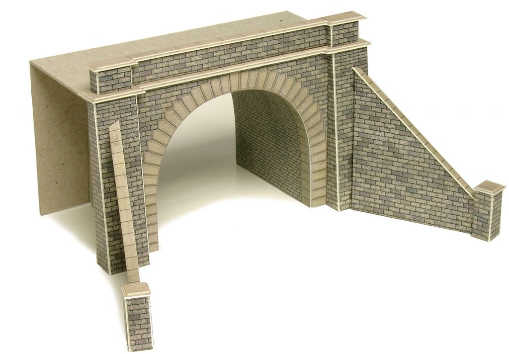 METCALFE PN142 N GAUGE TUNNEL ENTRANCES DOUBLE TRACK - (PRICE INCLUDES DELIVERY)