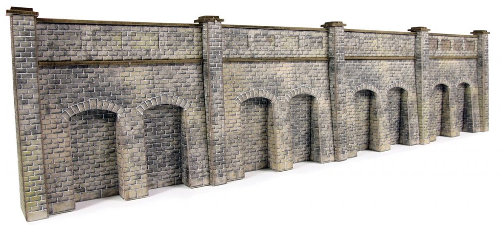 METCALFE PN144 N GAUGE RETAINING WALL STONE STYLE - (PRICE INCLUDES DELIVERY)