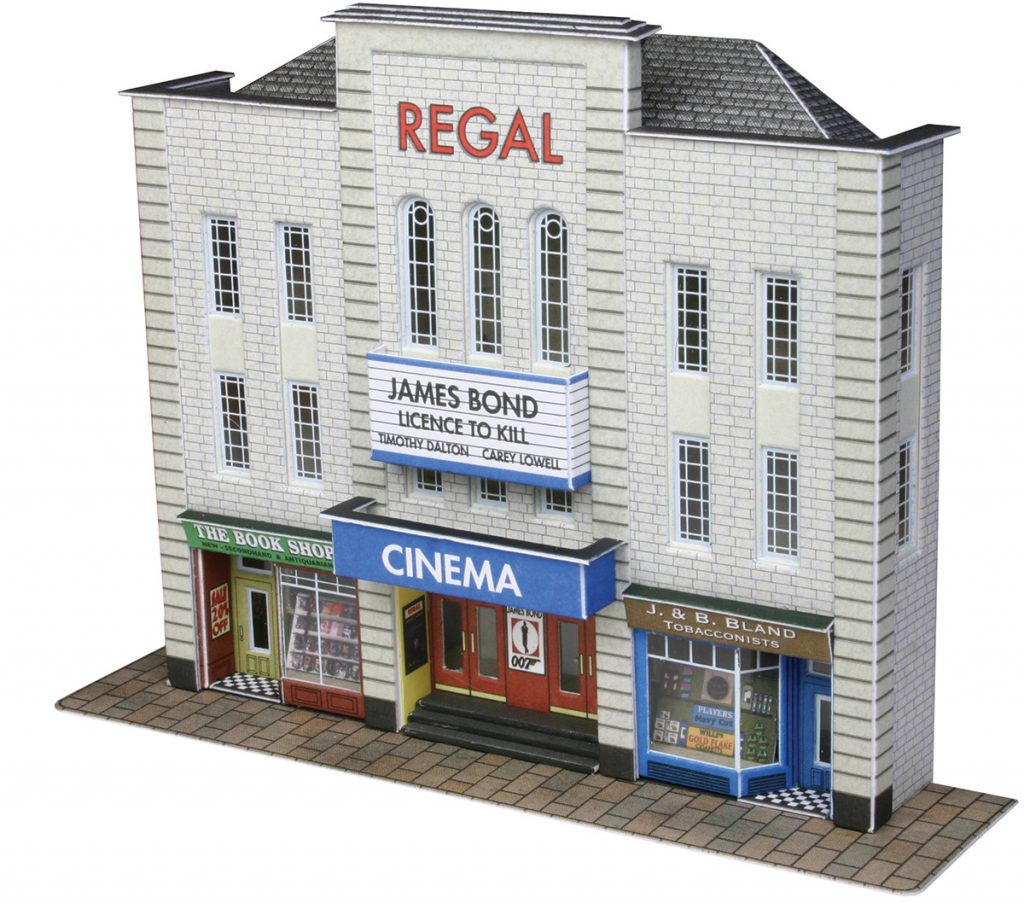 METCALFE PN170 N GAUGE LOW RELIEF CINEMA (PRICE INCLUDES DELIVERY)