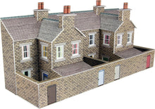 Load image into Gallery viewer, METCALFE PN177 N GAUGE LOW RELIEF TERRACED HOUSE BACKS STONE STYLE - (PRICE INCLUDES DELIVERY)
