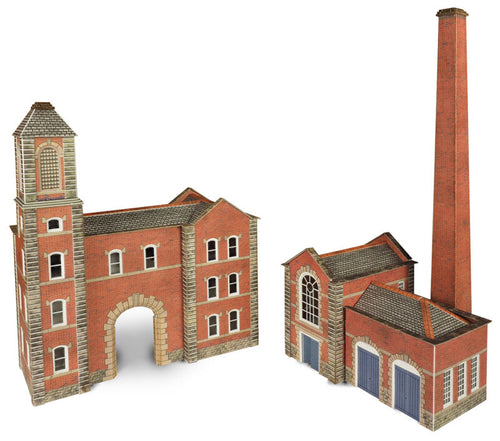 NEW METCALFE PN184 N GAUGE BOILER HOUSE & FACTORY ENTRANCE