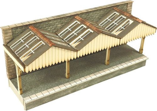METCALFE PN941 N GAUGE WALL BACKED PLATFORM CANOPY - (PRICE INCLUDES DELIVERY)